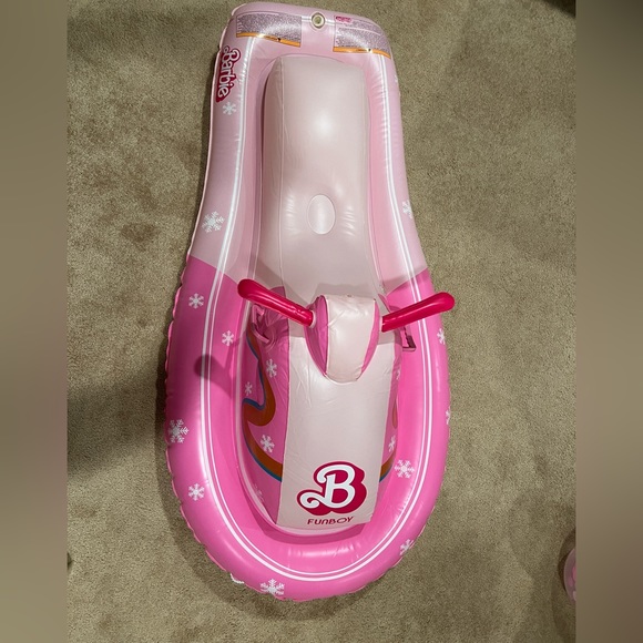 Fun Boy Barbie Snow Sled for Children and Adults (New) - Picture 2 of 2